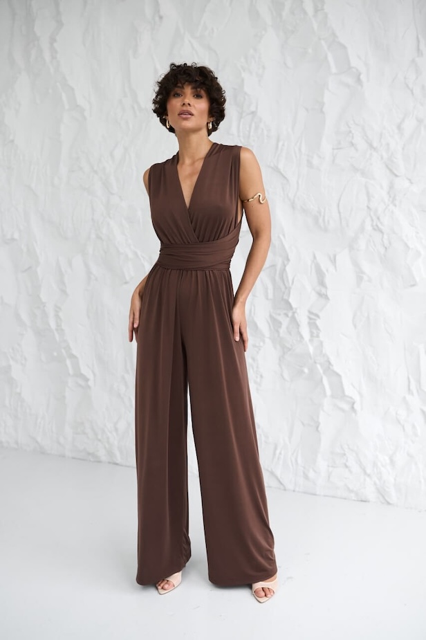 Amora jumpsuit chocolate