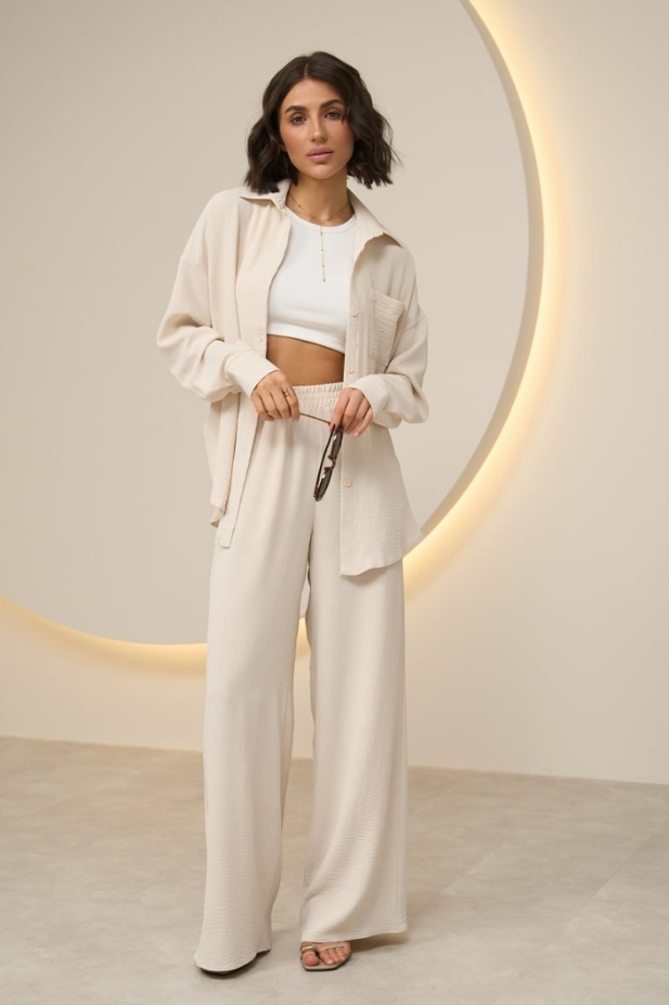 Breezy summer set beige