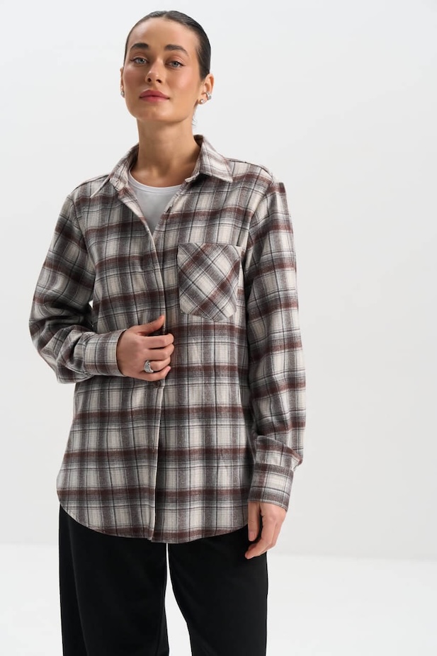 Shirt women beige