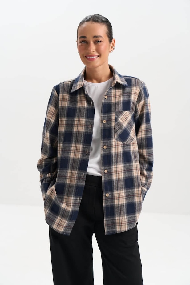 Shirt women blue