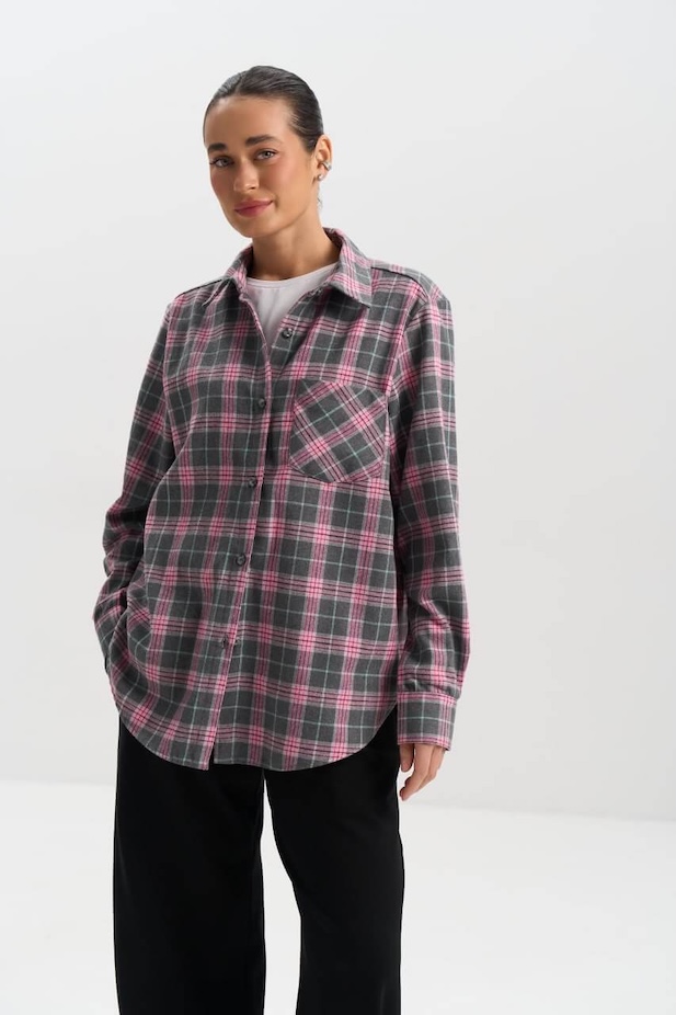 Shirt women pink