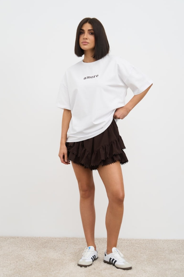 Heidi skirt chocolate