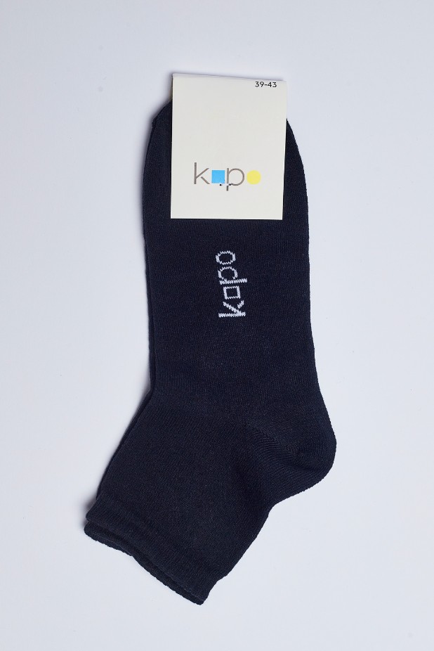 Cotton socks. Color: Dark blue